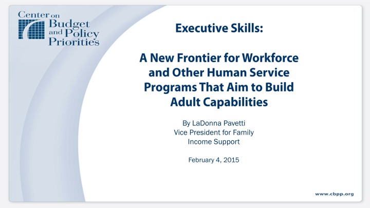 by ladonna pavetti vice president for family
