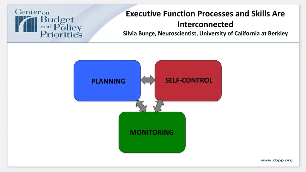 executive function processes and skills