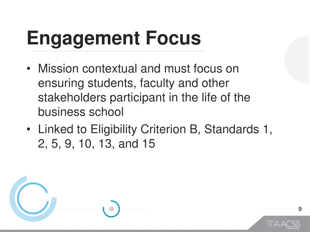 engagement focus