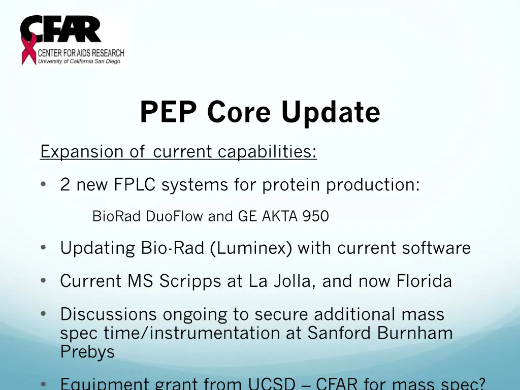 pep core update