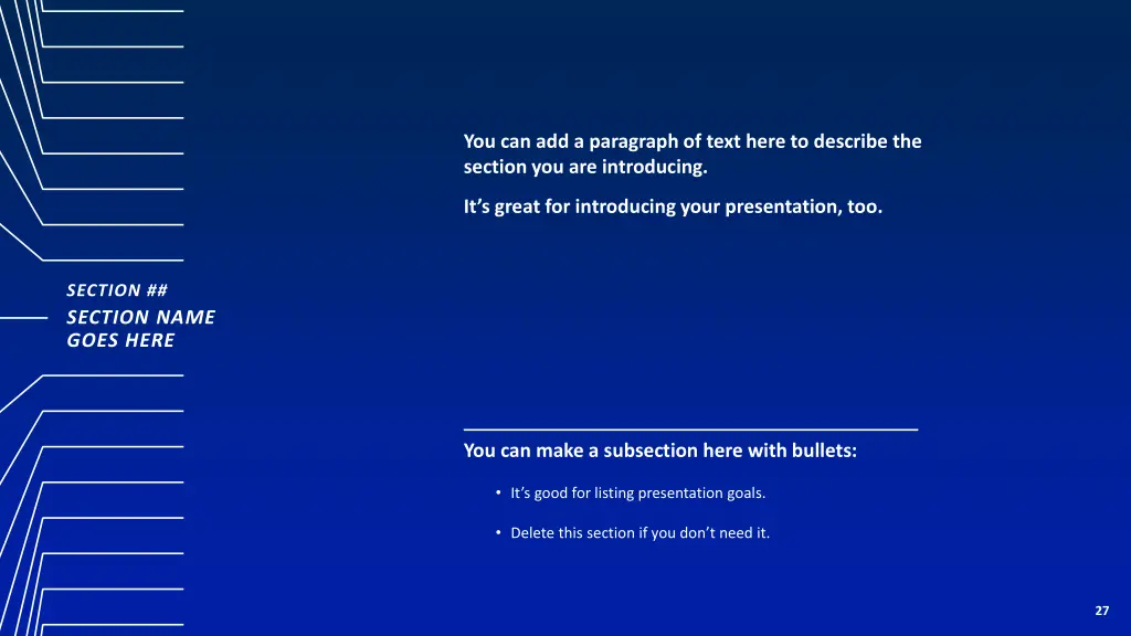 you can add a paragraph of text here to describe