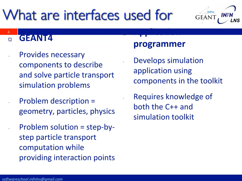 what are interfaces used for 1