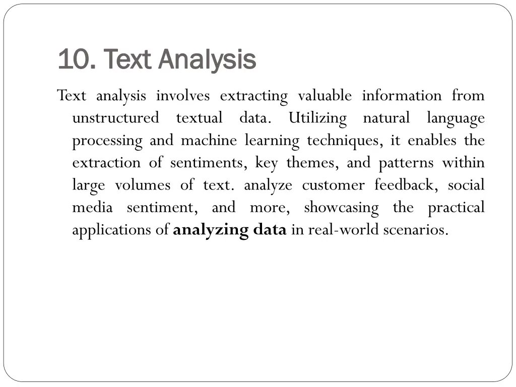 10 text analysis 10 text analysis