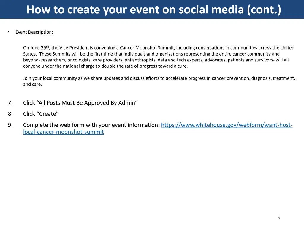 how to create your event on social media cont 2