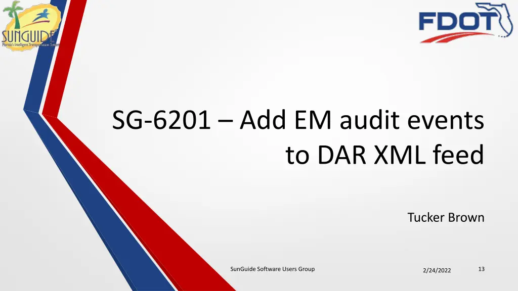 sg 6201 add em audit events to dar xml feed