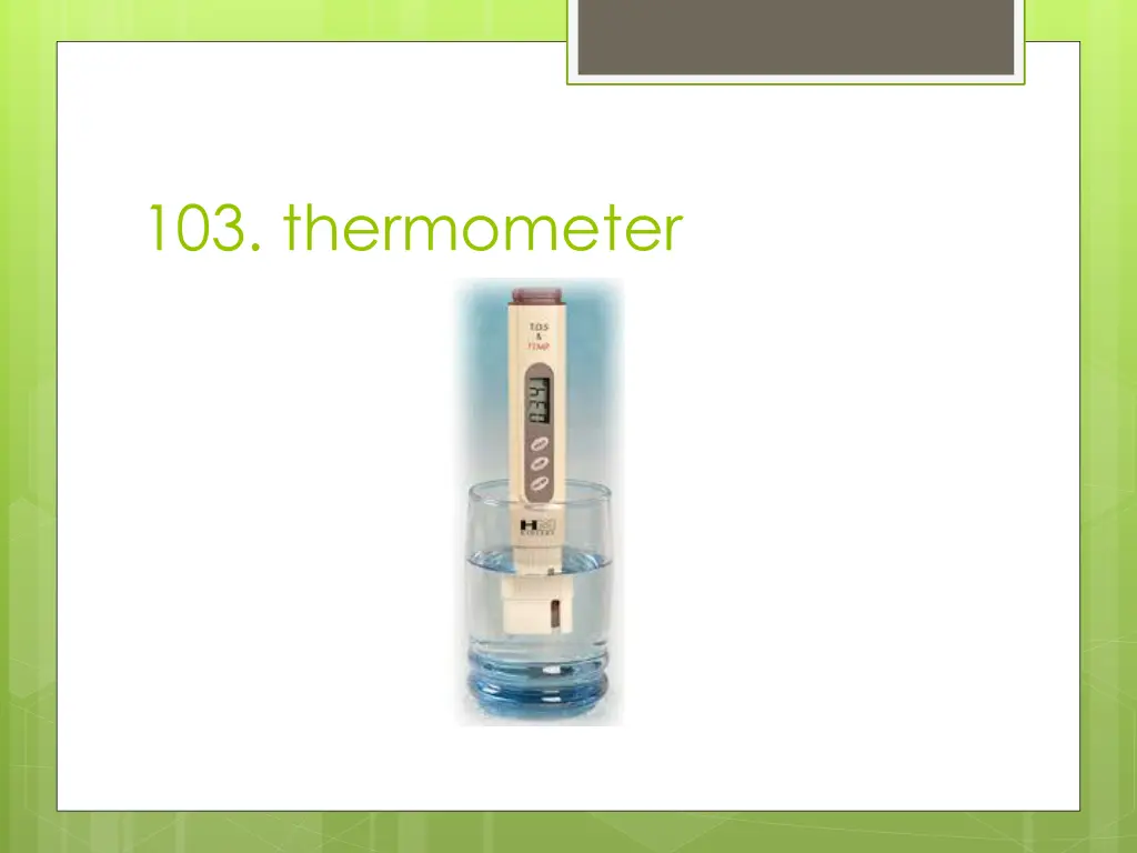 103 thermometer