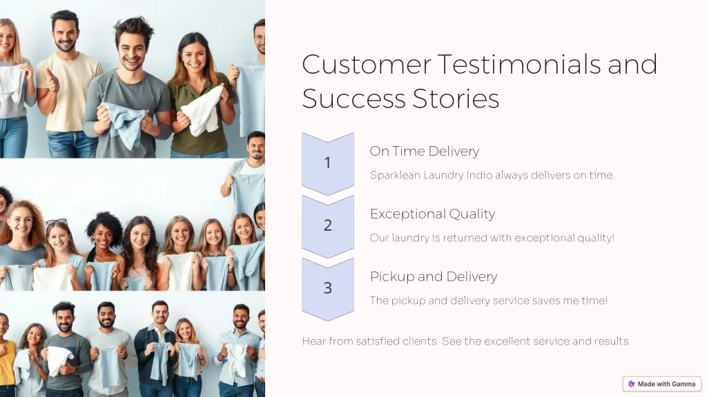 customer testimonials and success stories