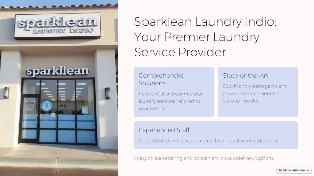 sparklean laundry indio your premier laundry