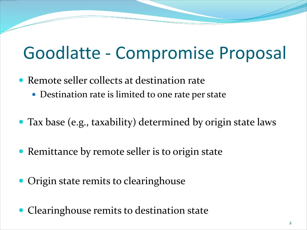 goodlatte compromise proposal