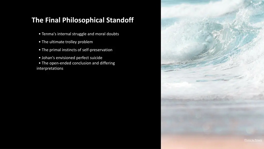 the final philosophical standoff