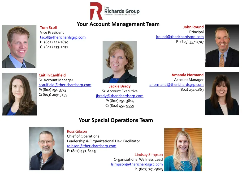 your account management team
