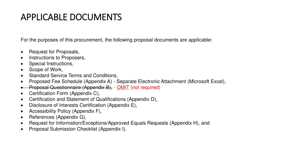 applicable documents applicable documents