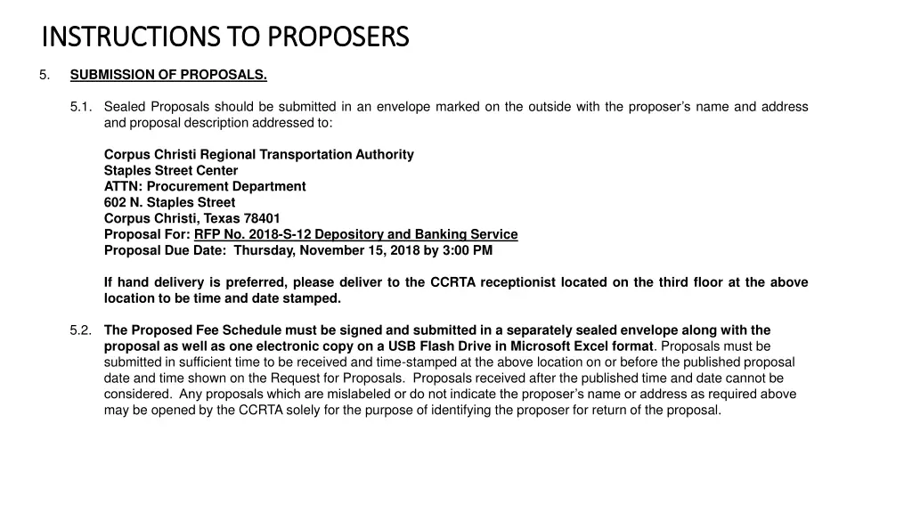 instructions to proposers instructions 2