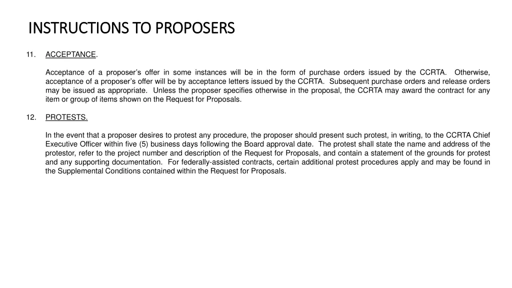 instructions to proposers instructions 8