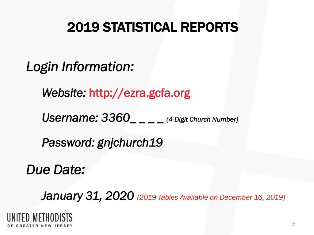 2019 statistical reports 2019 statistical reports