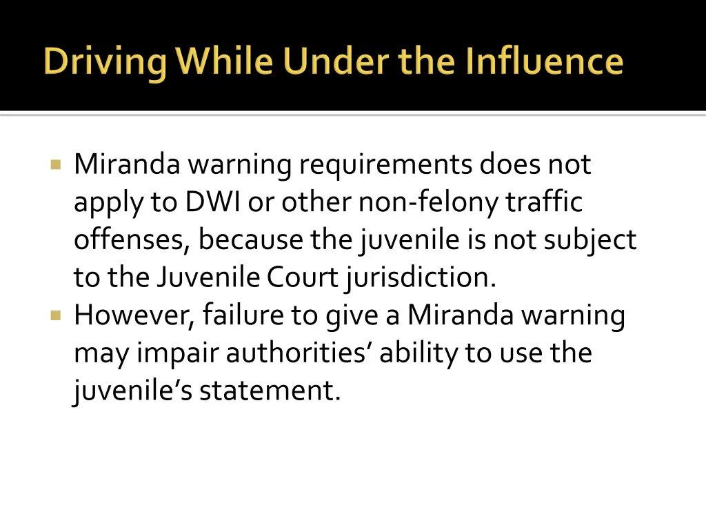 miranda warning requirements does not apply
