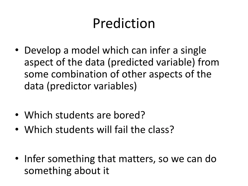prediction
