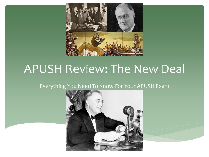 apush review the new deal