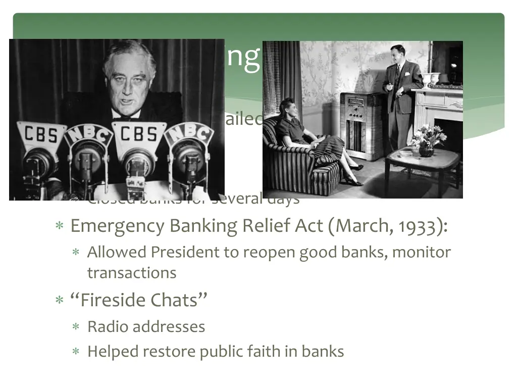 the banking problem