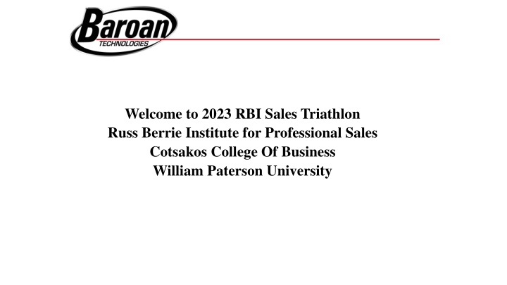 welcome to 2023 rbi sales triathlon russ berrie