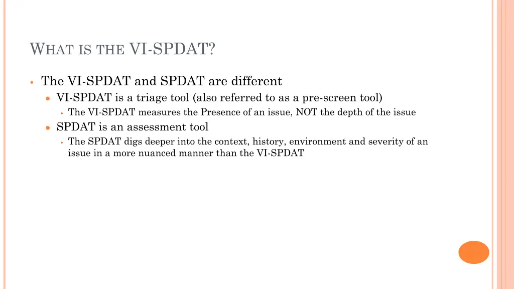 w hat is the vi spdat 3
