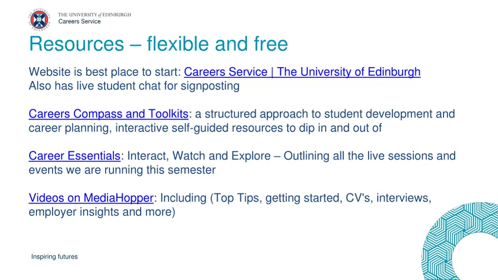 resources flexible and free