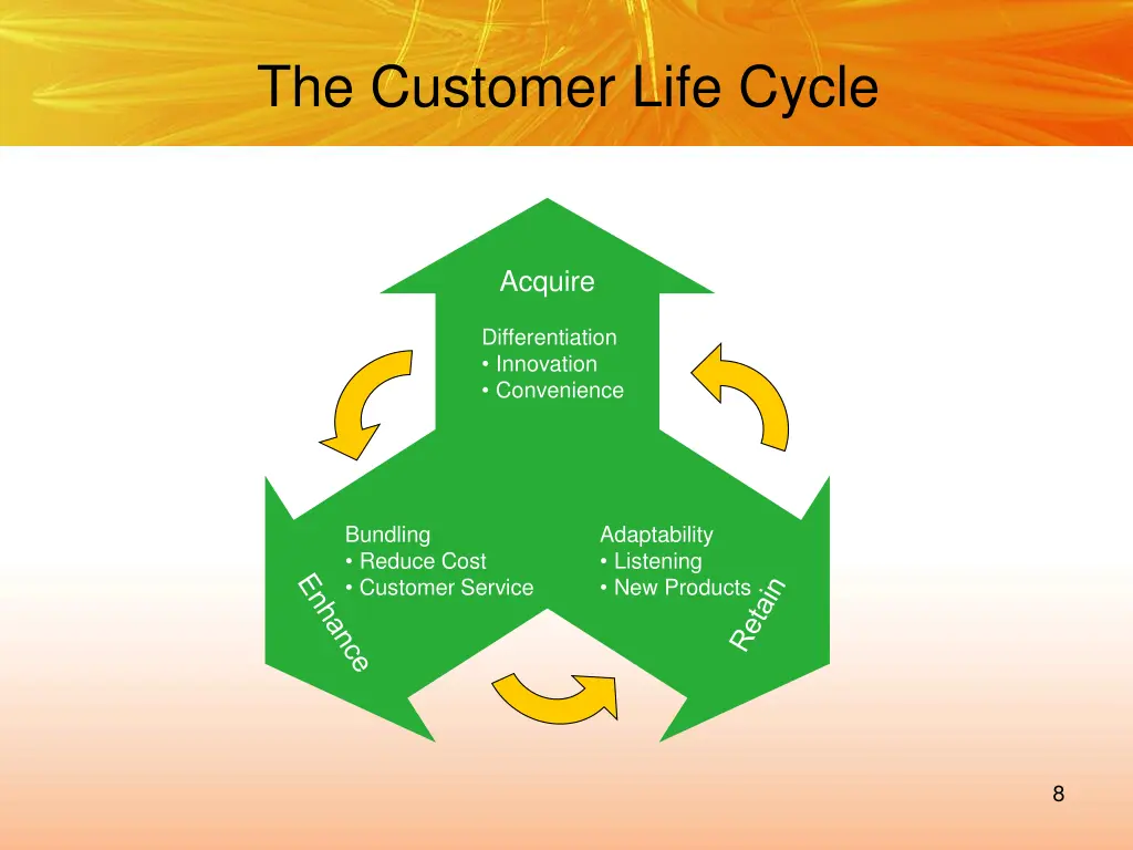 the customer life cycle
