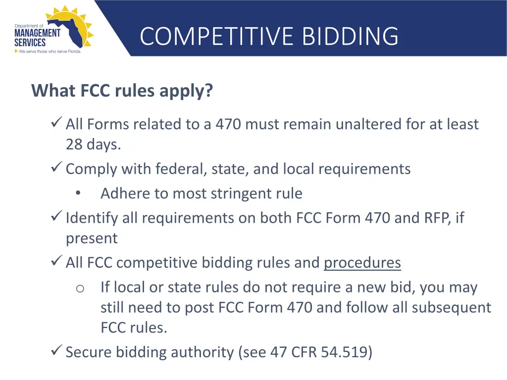 competitive bidding 3