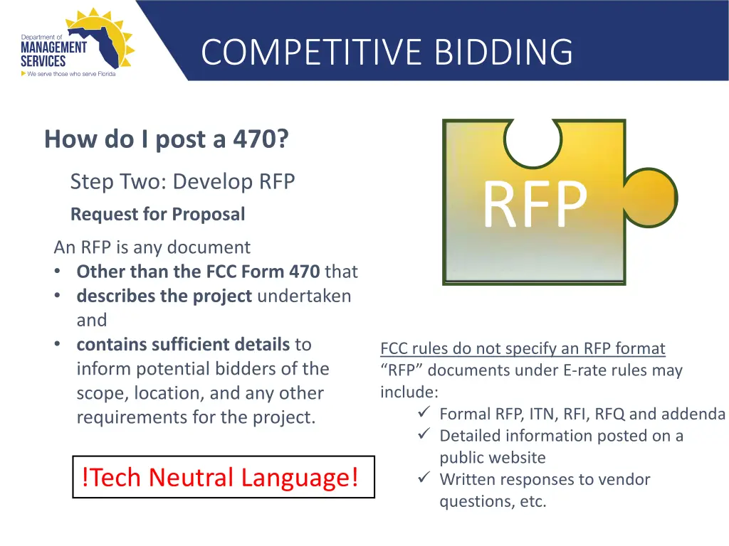 competitive bidding 8