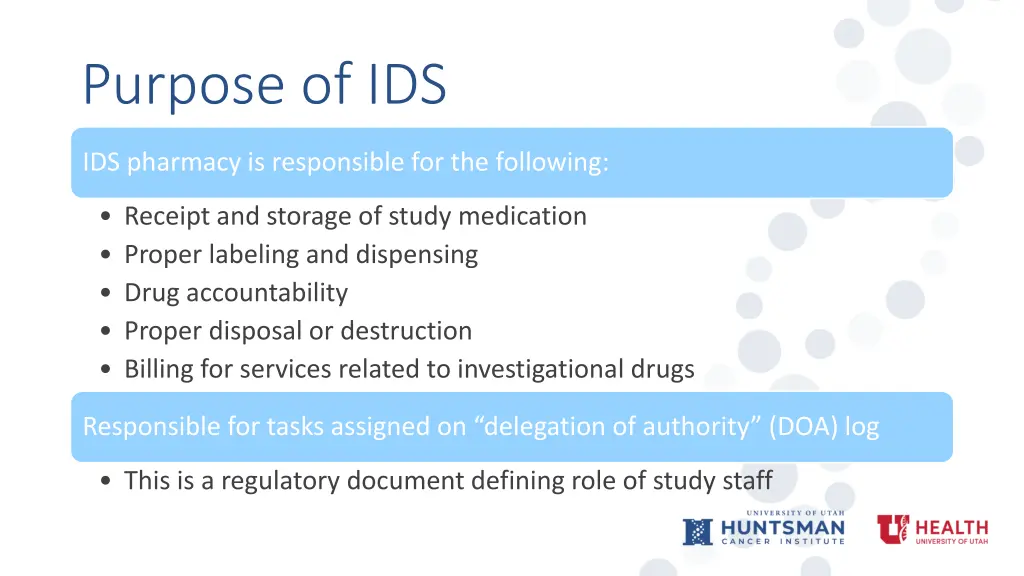 purpose of ids