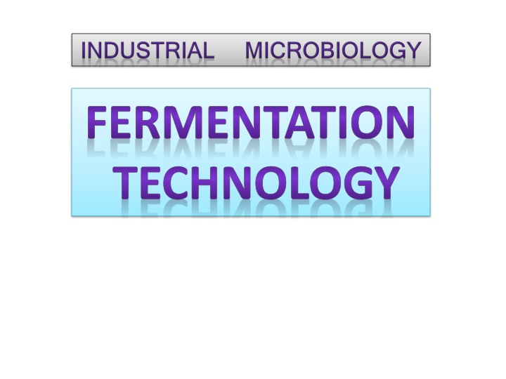 fermentation technology