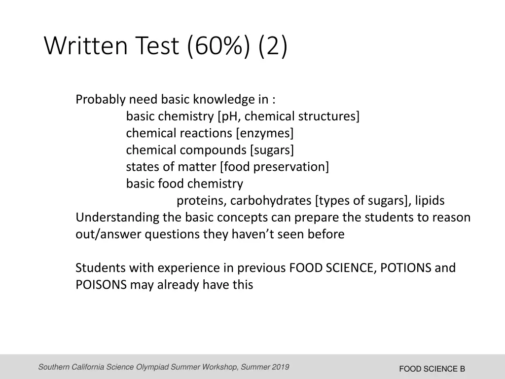 written test 60 2