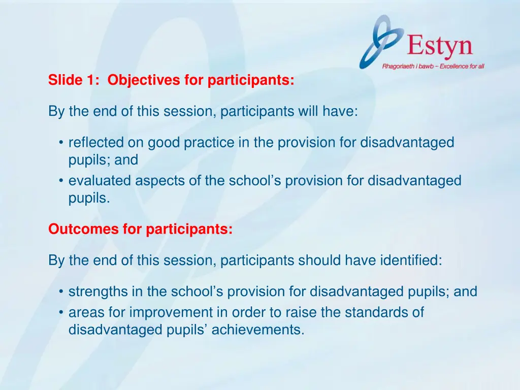 slide 1 objectives for participants 1