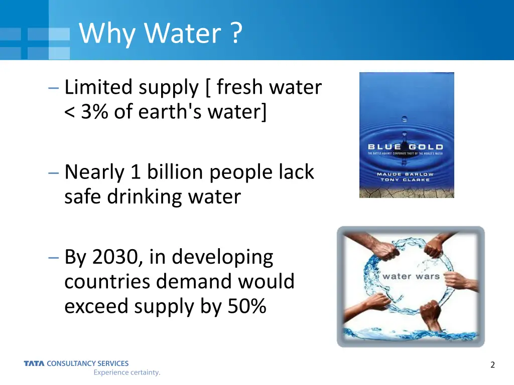 why water