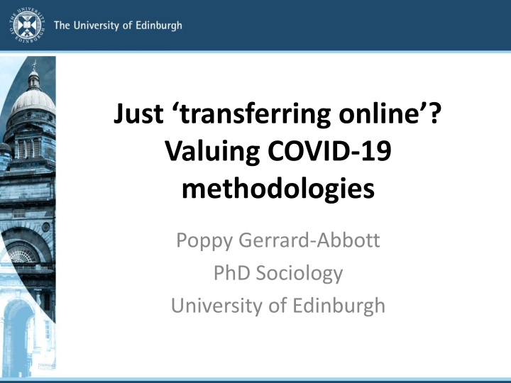 just transferring online valuing covid