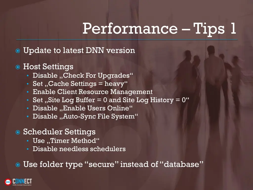 performance tips 1