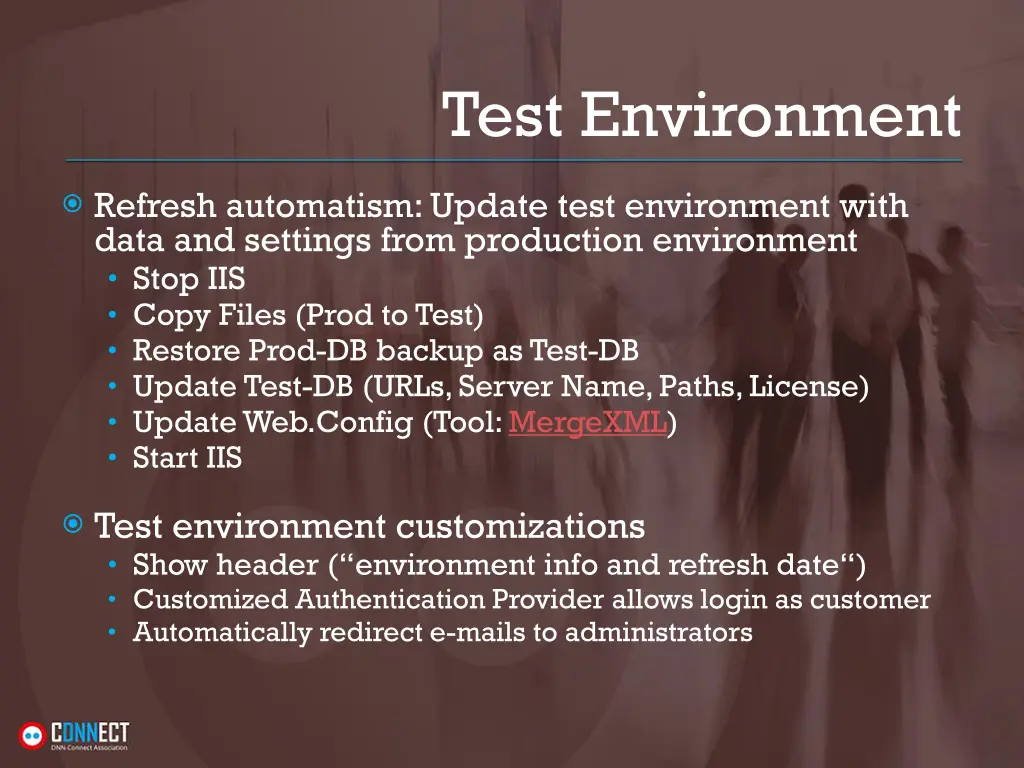 test environment