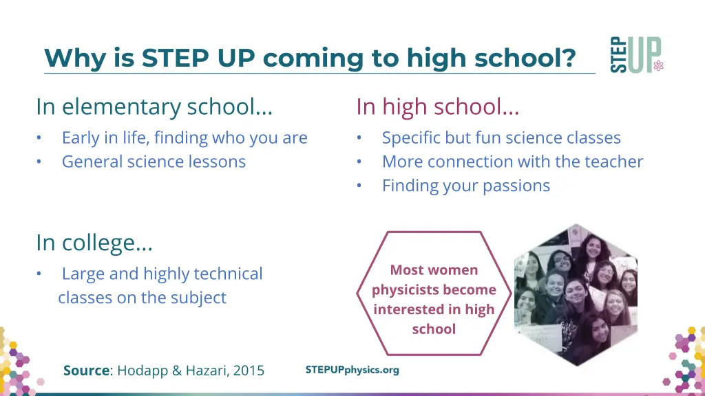 why is step up coming to high school