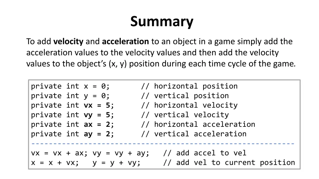 summary 1