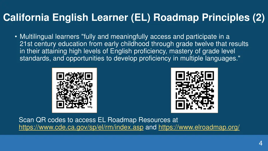 california english learner el roadmap principles 2