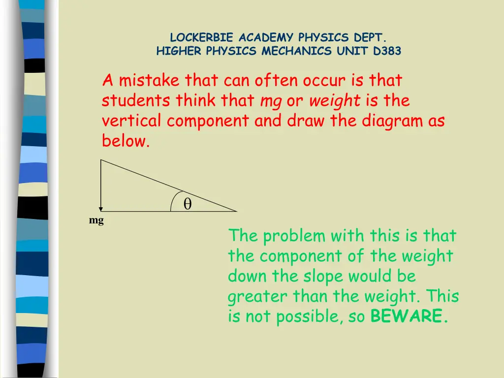 lockerbie academy physics dept higher physics 10
