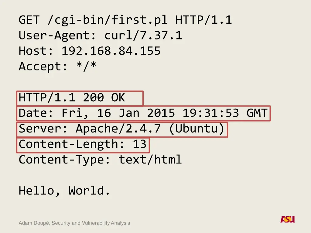 get cgi bin first pl http 1 1 user agent curl