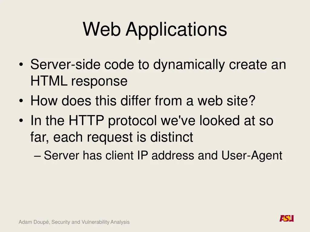 web applications 1