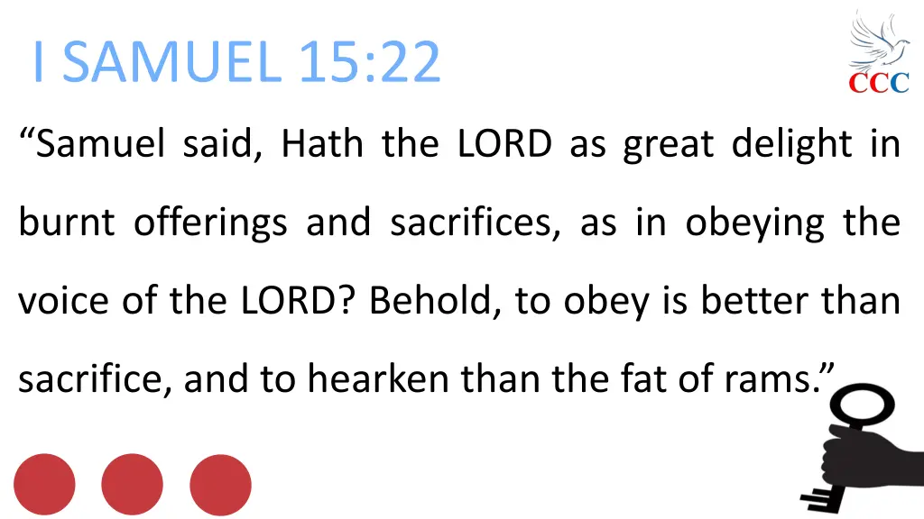 i samuel 15 22