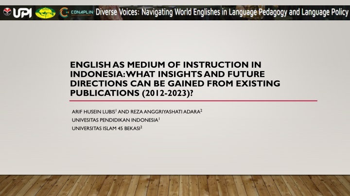 english as medium of instruction in indonesia
