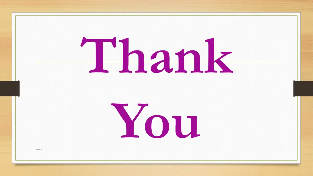 thank you