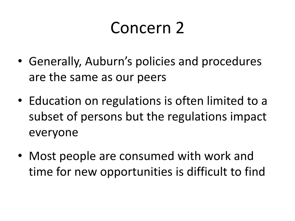 concern 2