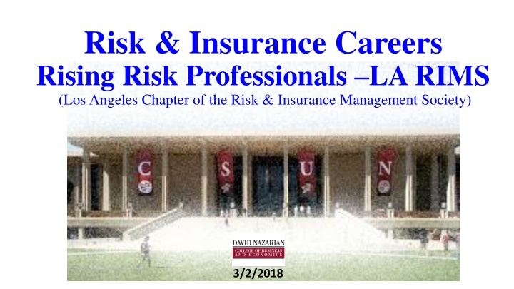 risk insurance careers rising risk professionals