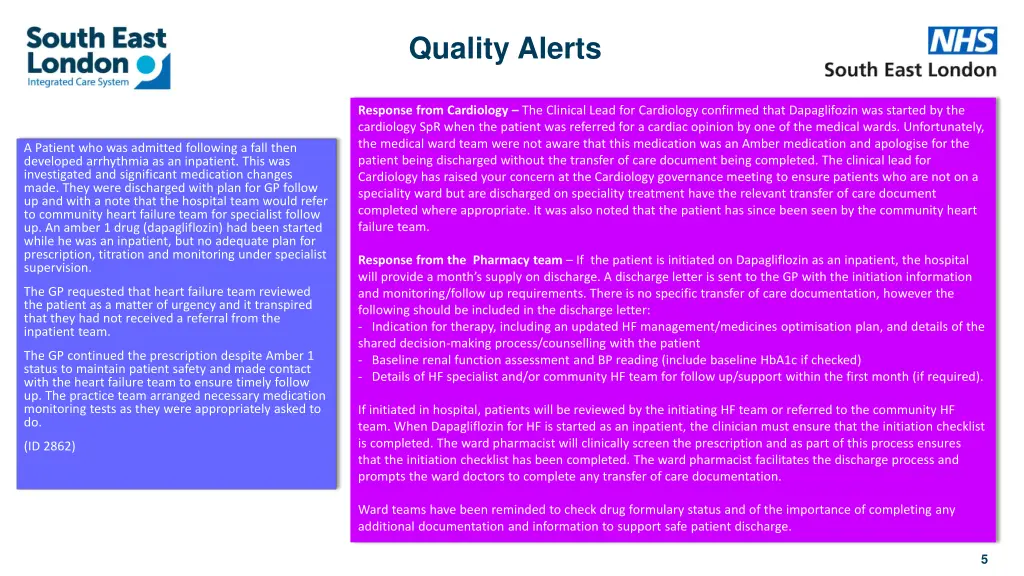 quality alerts 4
