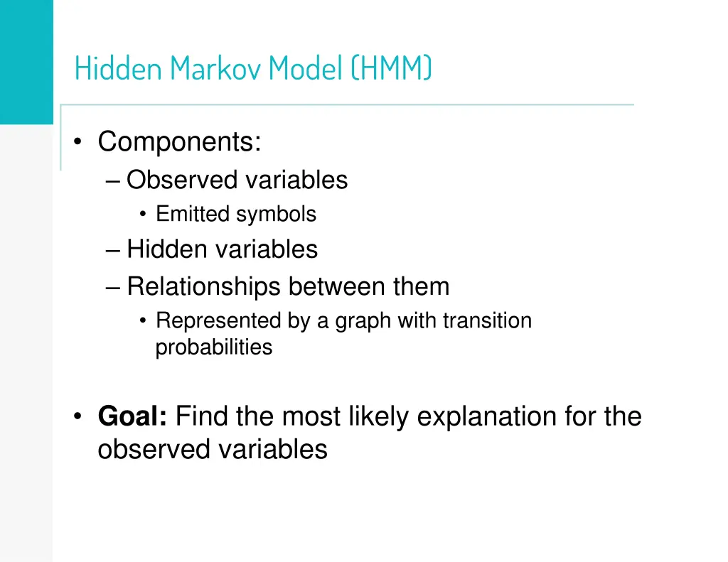 hidden markov model hmm
